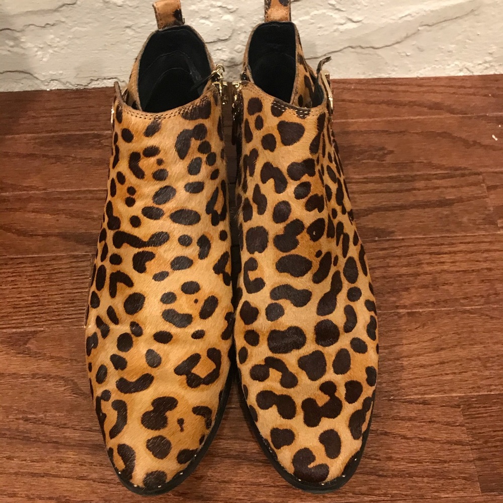 Steven By Steve Madden The Chavi Booties Leopard